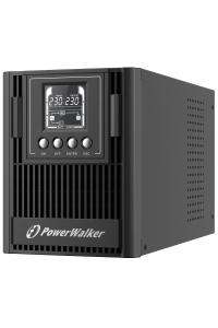 Obrázok pre PowerWalker VFI 1000 AT zdroj nepřerušovaného napětí S dvojitou konverzí (online) 1 kVA 900 W 3 AC zásuvky / AC zásuvek