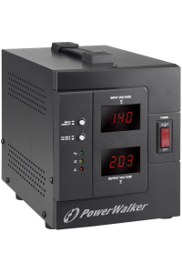 Obrázok pre PowerWalker AVR 2000/SIV regulátor napětí 2 AC zásuvky / AC zásuvek 230 V Černá