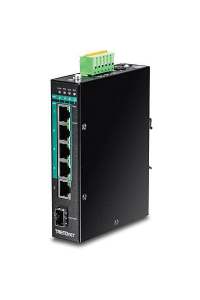 Obrázok pre Trendnet TI-PG541i Řízený L2+ Gigabit Ethernet (10/100/1000) Podpora napájení po Ethernetu (PoE) Černá