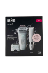 Obrázok pre Braun Silk-épil 7 7-441 40 pinzeta/pinzety Stříbrná, Bílá