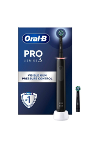 Obrázok pre Oral-B Pro 3 Pro3 3000 Dospělý Oscilačně rotační kartáček Černá