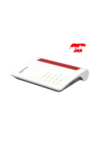 Obrázok pre Box 7630 bezdrátový router 2.5 Gigabit Ethernet Dvoupásmový (2,4 GHz / 5 GHz) Bílá, Červená