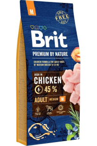 BRIT Premium by Nature Medium Chicken - suché krmivo pro psy - 15 kg Obrázok pre BRIT Premium by Nature Medium Chicken - suché krmivo pro psy - 15 kg