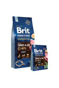 Brit Premium by Nature Light - suché krmivo pro psy - Jablko, Kuřecí maso, Kukuřice, Turecko 15 kg Obrázok pre Brit Premium by Nature Light - suché krmivo pro psy - Jablko, Kuřecí maso, Kukuřice, Turecko 15 kg