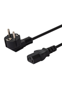 SAVIO Napájecí kabel Schuko (M) - IEC C13 1,8m CL-98 Obrázok pre SAVIO Napájecí kabel Schuko (M) - IEC C13 1,8m CL-98