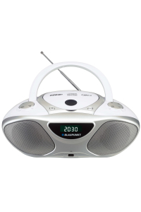 Obrázok pre Blaupunkt BB14WH CD přehrávač CD rekordér Stříbrná, Bílá