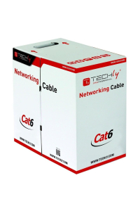 Techly ITP6-CCA-305-GY síťový kabel Šedá 305 m Cat6 U/UTP (UTP) Obrázok pre Techly ITP6-CCA-305-GY síťový kabel Šedá 305 m Cat6 U/UTP (UTP)