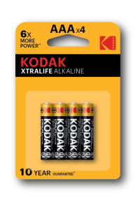 Obrázok pre Kodak AAA Baterie na jedno použití Alkalický