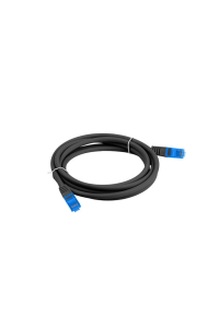 LANBERG PATCHCORD S/FTP CAT.6A 0,5M ČERNÝ LSZH Obrázok pre LANBERG PATCHCORD S/FTP CAT.6A 0,5M ČERNÝ LSZH