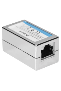 Obrázok pre Lanberg AD-RJ45-RJ45-OS6 kabelová redukce RJ-45 Stříbrná