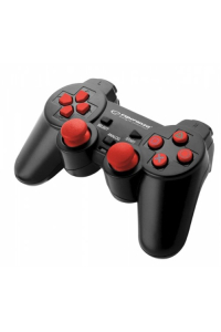 Esperanza EGG106R herní ovladač Gamepad PC,Playstation 2,Playstation 3 Analogový/digitální USB 2.0 Černá, Červená Obrázok pre Esperanza EGG106R herní ovladač Gamepad PC,Playstation 2,Playstation 3 Analogový/digitální USB 2.0 Černá, Červená