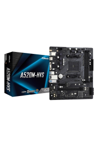 Obrázok pre Asrock A520M-HVS AMD A520 Socket AM4 Micro ATX