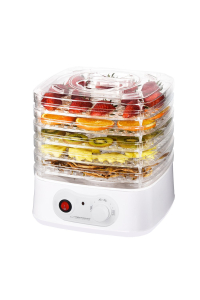 Obrázok pre Esperanza EKD004 Sušička potravin, Průhledná, Bílá 250 W