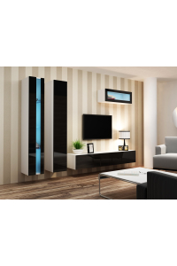 Obrázok pre Cama VIGO NEW2 BI/CZ skřínka do obývacího pokoje Kombinace úložišť