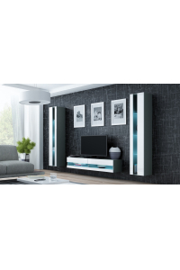 Cama VIGO NEW12SZ/BI skřínka do obývacího pokoje Kombinace úložišť Obrázok pre Cama VIGO NEW12SZ/BI skřínka do obývacího pokoje Kombinace úložišť