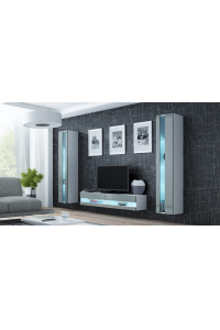 Cama VIGO NEW12BI/SZ skřínka do obývacího pokoje Kombinace úložišť Obrázok pre Cama VIGO NEW12BI/SZ skřínka do obývacího pokoje Kombinace úložišť
