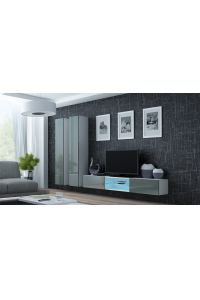 Cama VIGO 19 BI/SZ skřínka do obývacího pokoje Kombinace úložišť Obrázok pre Cama VIGO 19 BI/SZ skřínka do obývacího pokoje Kombinace úložišť