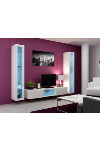 Cama VIGO 20 BI/BI skřínka do obývacího pokoje Kombinace úložišť Obrázok pre Cama VIGO 20 BI/BI skřínka do obývacího pokoje Kombinace úložišť