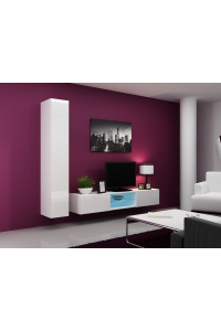 Cama VIGO 21 BI/BI skřínka do obývacího pokoje Kombinace úložišť Obrázok pre Cama VIGO 21 BI/BI skřínka do obývacího pokoje Kombinace úložišť