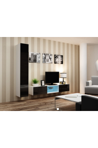 Cama VIGO 21 BI/CZ skřínka do obývacího pokoje Kombinace úložišť Obrázok pre Cama VIGO 21 BI/CZ skřínka do obývacího pokoje Kombinace úložišť