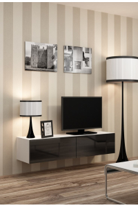 Obrázok pre Cama RTV VIGO140 b/c televizní stolek/nábytek k multimediálnímu vybavení