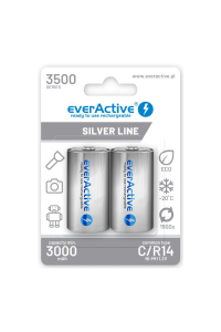 Obrázok pre Akumulátor everActive R14/C Ni-MH 3500 mAh připraven k použití