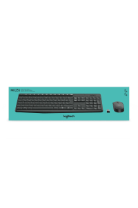 Logitech MK235 klávesnice Obsahuje myš USB QWERTY US Mezinárodní Šedá Obrázok pre Logitech MK235 klávesnice Obsahuje myš USB QWERTY US Mezinárodní Šedá