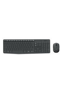 Logitech MK235 klávesnice Obsahuje myš USB QWERTY US Mezinárodní Šedá Obrázok pre Logitech MK235 klávesnice Obsahuje myš USB QWERTY US Mezinárodní Šedá