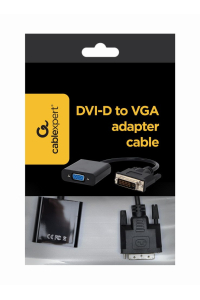 Obrázok pre Gembird A-DVID-VGAF-01 adaptér k video kabelům 0,2 m DVI-D VGA (D-Sub) Černá