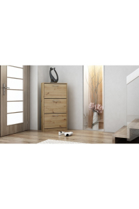 Obrázok pre Topeshop PAULA ARTISAN organizér na boty Zavřené Dub