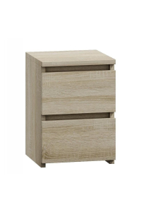 Obrázok pre Topeshop M2 SONOMA noční stolek 2 zásuvka/zásuvek Dub