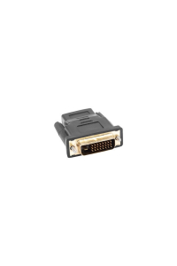 Obrázok pre Lanberg AD-0010-BK kabelová redukce HDMI DVI-D Černá