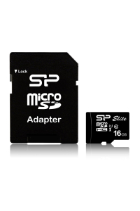 Flash paměť Silicon Power Elite 16 GB MicroSDHC Class 10 UHS-I Obrázok pre Flash paměť Silicon Power Elite 16 GB MicroSDHC Class 10 UHS-I