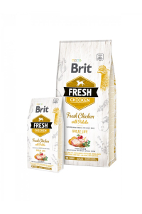 Obrázok pre Brit Fresh 12 kg Dospělý jedinec Jablko, Pohanka, Kuřecí maso, Brambor