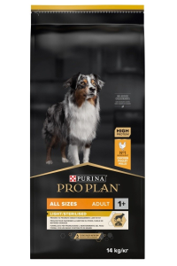 Obrázok pre PURINA Pro Plan Light Sterilised All Sizes Adult - suché krmivo pro psy - 14kg