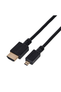 Obrázok pre Gembird 1.8m HDMI-M/micro HDMI-M HDMI kabel 1,8 m HDMI Typ A (standardní) HDMI Typ D (micro) Černá