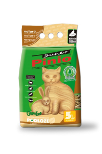 Certech Stelivo Super Pinio Natural 5 l - Dřevěné stelivo pro kočky Obrázok pre Certech Stelivo Super Pinio Natural 5 l - Dřevěné stelivo pro kočky