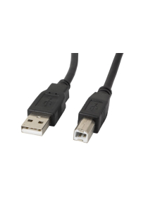 Obrázok pre Lanberg CA-USBA-11CC-0050-BK USB kabel USB 2.0 5 m USB B Černá