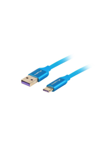 Obrázok pre Lanberg CA-USBO-21CU-0010-BL USB kabel USB 2.0 1 m USB A USB C Modrá