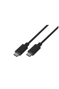 Lanberg CA-CMCM-10CU-0010-BK kabel USB 2.0 1m USB-C M/M Černá Obrázok pre Lanberg CA-CMCM-10CU-0010-BK kabel USB 2.0 1m USB-C M/M Černá