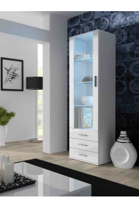 Obrázok pre Cama SOHOWITS1 BI/BI skřínka do obývacího pokoje Vitrína