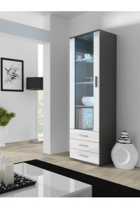 Obrázok pre Cama SOHOWITS1 SZ/BI skřínka do obývacího pokoje Vitrína