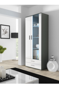 Obrázok pre Cama SOHOWITS6 SZ/BI skřínka do obývacího pokoje Vitrína