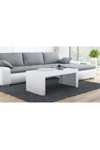 Cama TESS120 BI/BI konferenční/odkládací stolek Konferenční stolek Obdélníkový tvar 2 noha/nohy Obrázok pre Cama TESS120 BI/BI konferenční/odkládací stolek Konferenční stolek Obdélníkový tvar 2 noha/nohy