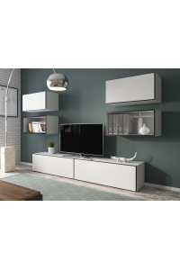 Cama ROCO3 BI/CZ/BI skřínka do obývacího pokoje Kombinace úložišť Obrázok pre Cama ROCO3 BI/CZ/BI skřínka do obývacího pokoje Kombinace úložišť