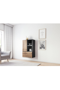 Cama ROCO17 ANTR/WO skřínka do obývacího pokoje Kombinace úložišť Obrázok pre Cama ROCO17 ANTR/WO skřínka do obývacího pokoje Kombinace úložišť