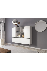 Cama ROCO19 BI/CZ/BI skřínka do obývacího pokoje Kombinace úložišť Obrázok pre Cama ROCO19 BI/CZ/BI skřínka do obývacího pokoje Kombinace úložišť