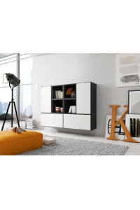 Cama ROCO19 CZ/CZ/BI skřínka do obývacího pokoje Kombinace úložišť Obrázok pre Cama ROCO19 CZ/CZ/BI skřínka do obývacího pokoje Kombinace úložišť
