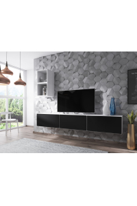 Cama ROCO7 BI/BI/CZ skřínka do obývacího pokoje Kombinace úložišť Obrázok pre Cama ROCO7 BI/BI/CZ skřínka do obývacího pokoje Kombinace úložišť