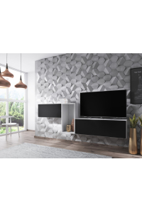 Cama ROCO11 BI/BI/CZ skřínka do obývacího pokoje Kombinace úložišť Obrázok pre Cama ROCO11 BI/BI/CZ skřínka do obývacího pokoje Kombinace úložišť